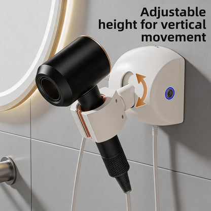 Automatic Rotating Hair Dryer Holder