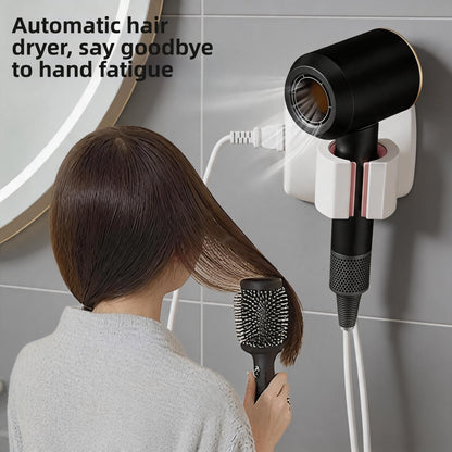 Automatic Rotating Hair Dryer Holder