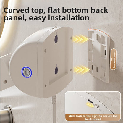 Automatic Rotating Hair Dryer Holder