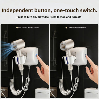 Automatic Rotating Hair Dryer Holder