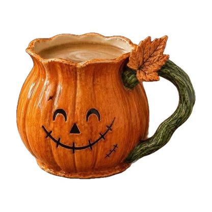 Jack O Lantern Pumpkin Mug