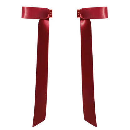 DAFNI KLIX The Bow Burgundy Magnetic Hold Hair Clips