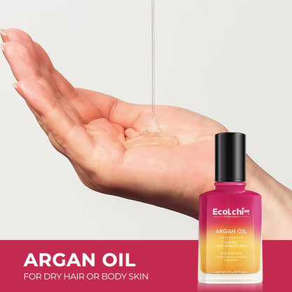 Collagen Hair Mask Shampoo Leaving-in Conditioner Argan Oil Set Collagen Hair Treatment Deep Repair Conditioning for Dry Damaged Hair All Hair Types