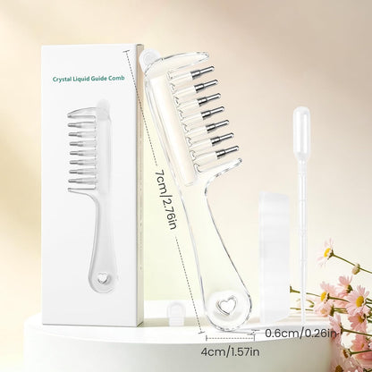 Scalp Oil Applicator Comb for Minoxidil, Serums Liquid Quick Root Delivery