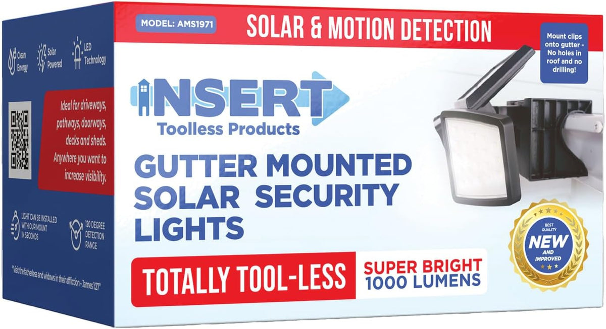 ⏰Limited Stock 60% OFF Solar Lights Outdoor - 210 LED 2500LM Waterproof Motion Sensor Security Lights with Wireless Remote