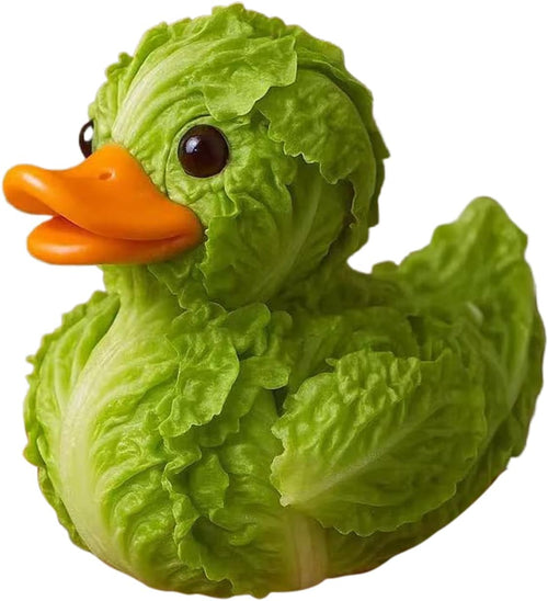 Vegetable Duck Figurines Miniature Ducks Figure Funny Decor