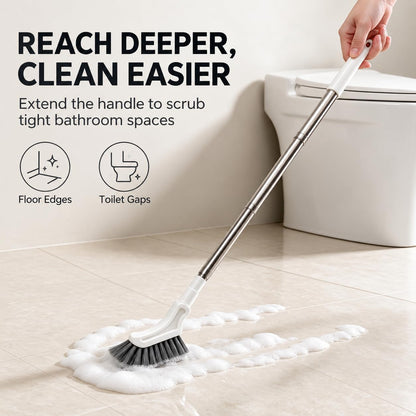 2PCS Telescoping Mini Magic Cleaning Brushes for Bathroom Crevices