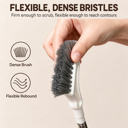 2PCS Telescoping Mini Magic Cleaning Brushes for Bathroom Crevices