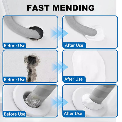 Repair Sealing Clay, Waterproof Sealant Mastic, Sealant Mud,Cement Crack Filler, Wall Hole/Air Conditioning Hole Waterproof Seal Putty(20pcs)