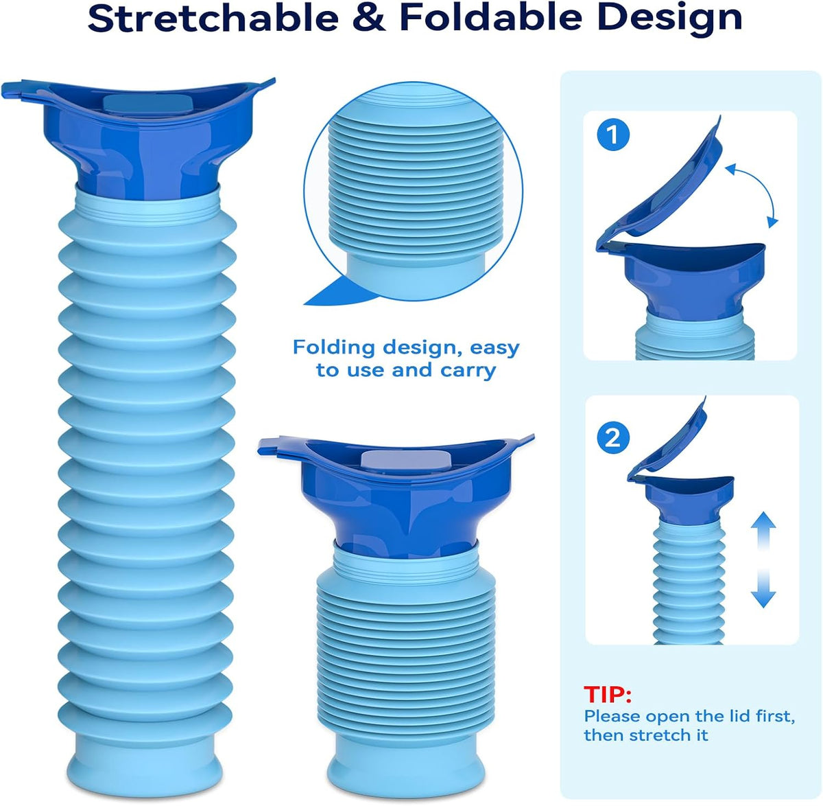 Portable Urinal for Men and Women