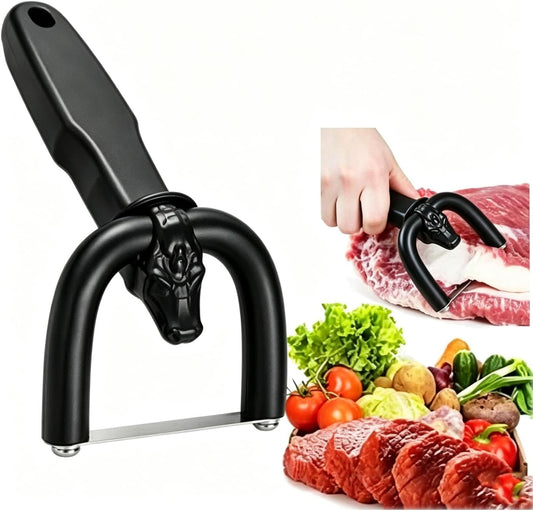 Handheld Fat Trimmer for Beef & Pork, Meat Slicer Tool (1pc)