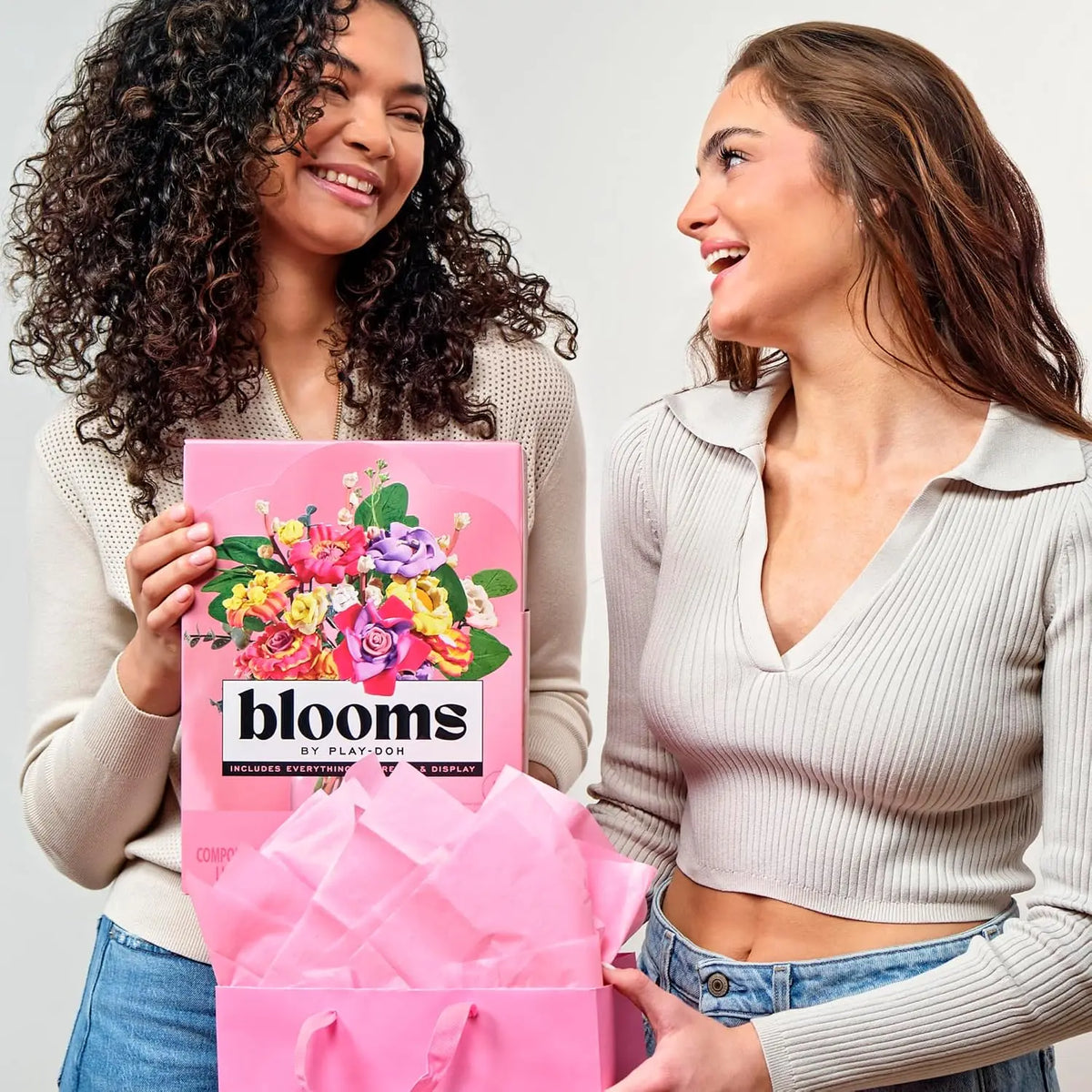 Blooms by Play-Doh Meadow Bouquet Kit Floral Craft for Adults & Teens
