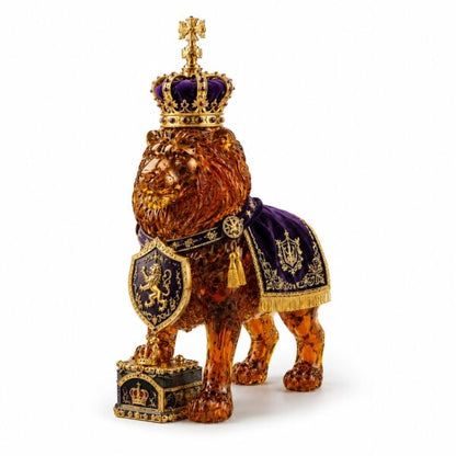 Crown Royal 87th Anniversary Royal Lion Whiskey Bottle