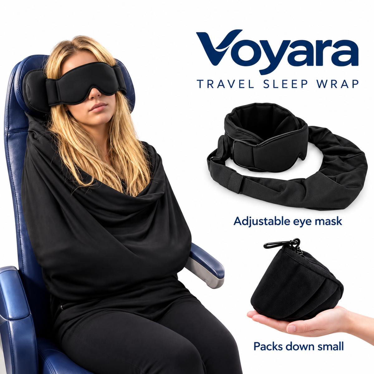 Voyara™ Travel Sleep Wrap