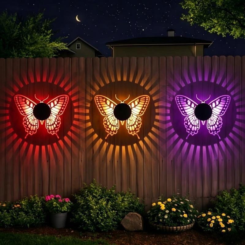 65K+ SOLD!✨Solar Mandala Wall Light | Outdoor Garden Fence Projector Lamp 🪐🌌
