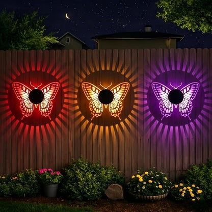 65K+ SOLD!✨Solar Mandala Wall Light | Outdoor Garden Fence Projector Lamp 🪐🌌