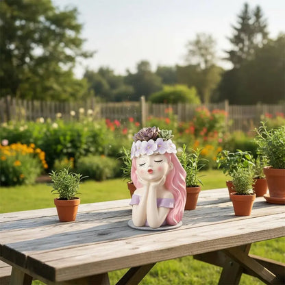Stylish Face Planter Pots 🌸