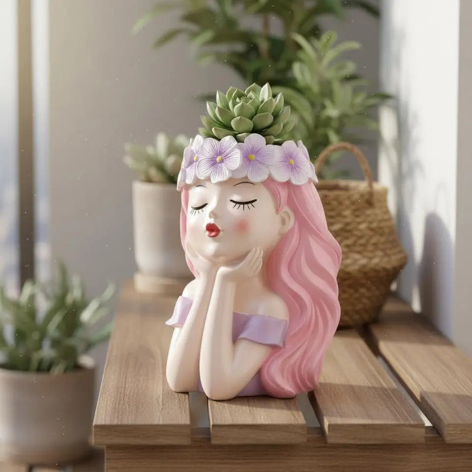 Stylish Face Planter Pots 🌸
