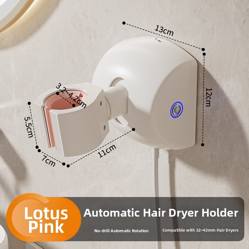 Automatic Rotating Hair Dryer Holder
