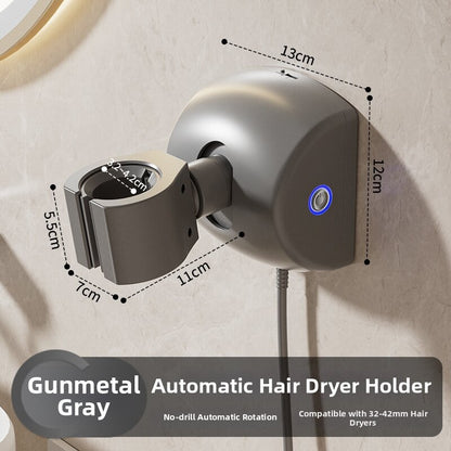 Automatic Rotating Hair Dryer Holder
