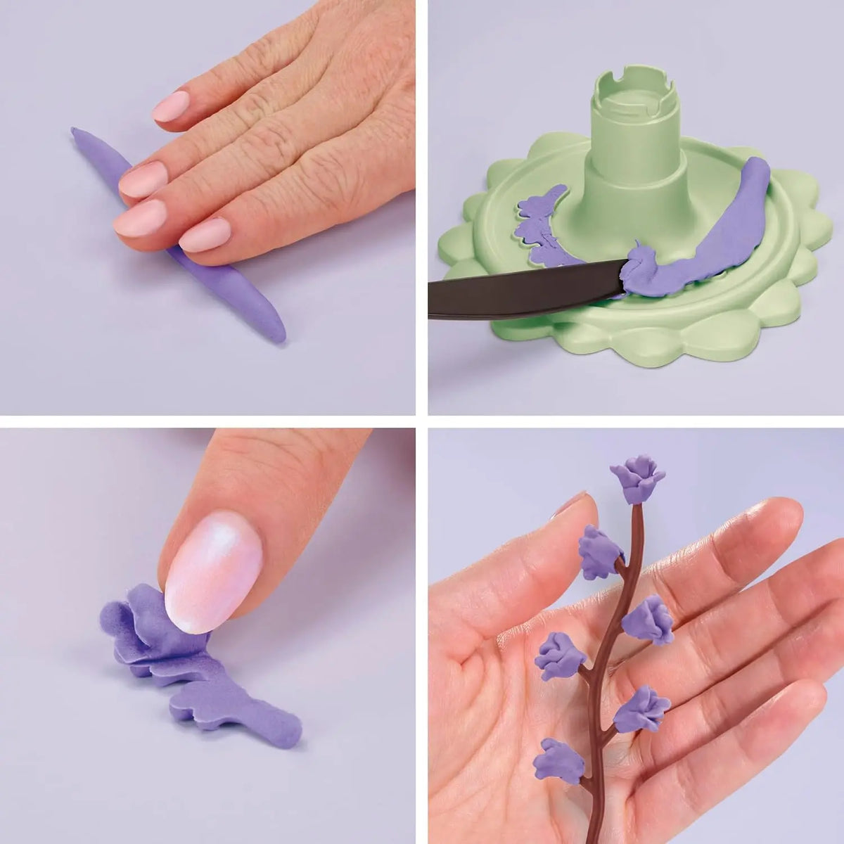 Blooms by Play-Doh Meadow Bouquet Kit Floral Craft for Adults & Teens