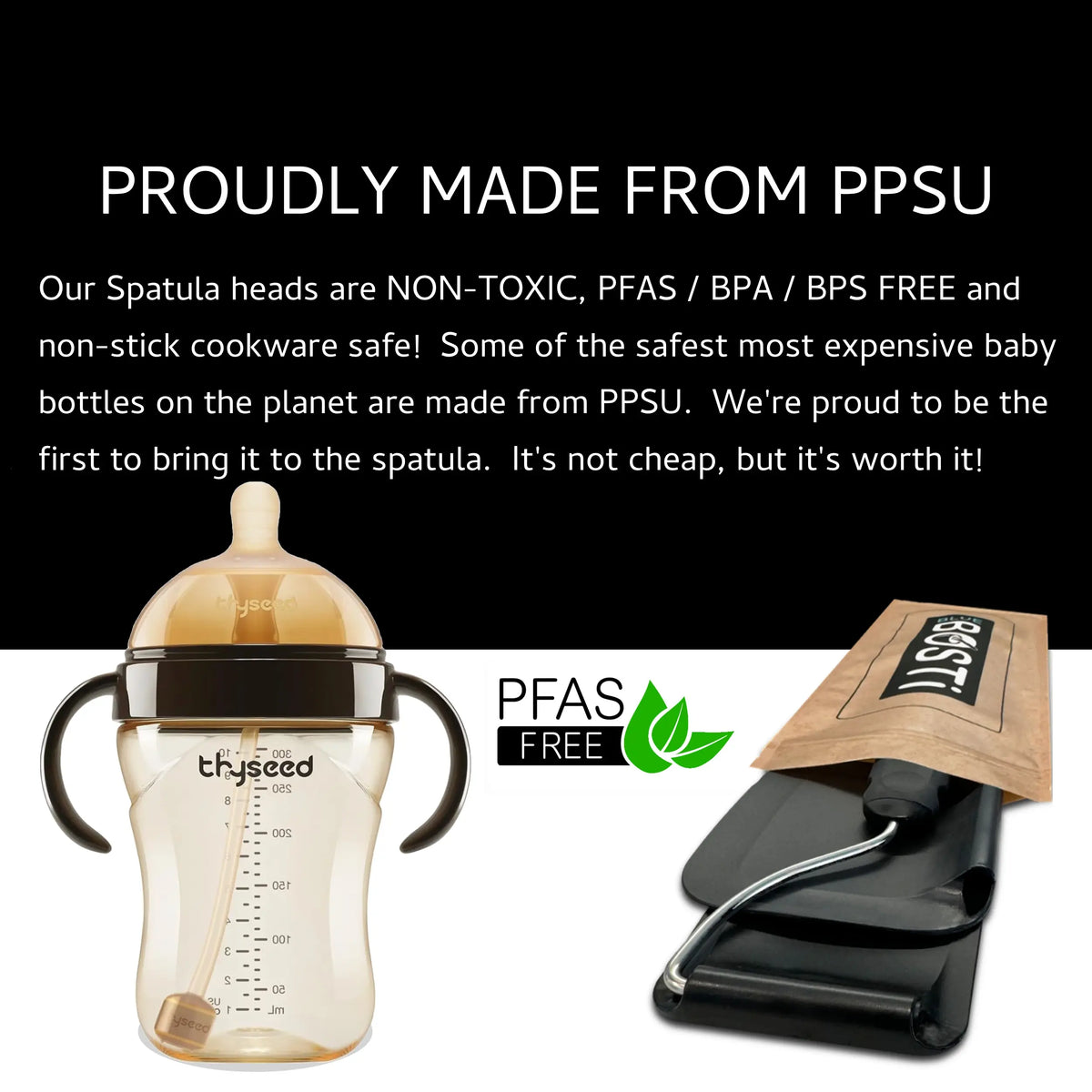 Adaptchula™ Adjustable Angles Spatula, PPSU