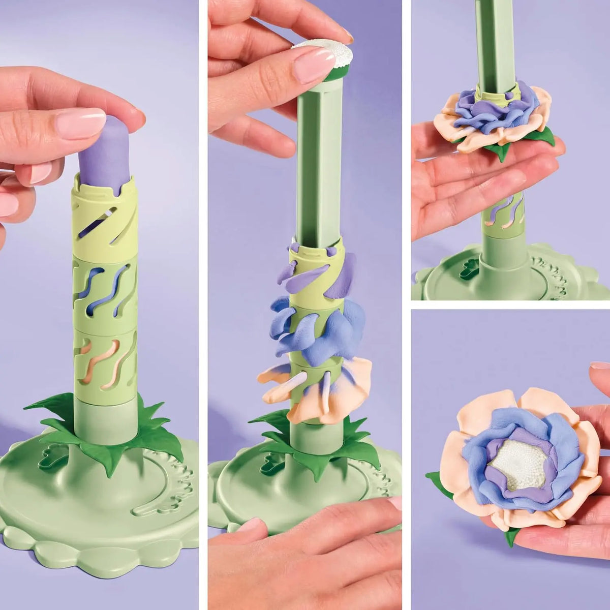 Blooms by Play-Doh Meadow Bouquet Kit Floral Craft for Adults & Teens