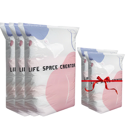 🧳💨 50% di sconto! Sacchetti sottovuoto senza pompa – Premi e sigilla, nessuna pompa necessaria. Risparmia l'80% di spazio, mantiene i vestiti asciutti e privi di polvere. Ideal per biancheria da letto voluminosa e attrezzatura stagionale. 🛏️🗄️