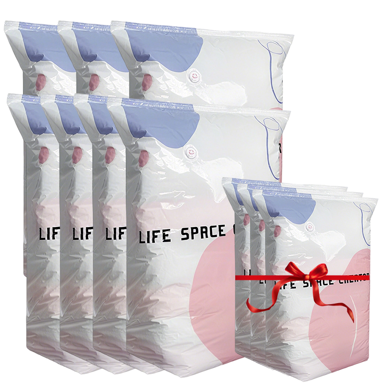 🧳💨 50% di sconto! Sacchetti sottovuoto senza pompa – Premi e sigilla, nessuna pompa necessaria. Risparmia l'80% di spazio, mantiene i vestiti asciutti e privi di polvere. Ideal per biancheria da letto voluminosa e attrezzatura stagionale. 🛏️🗄️